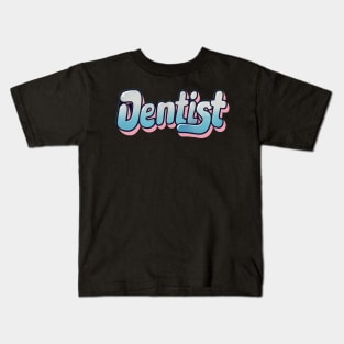 Cute funny retro dentist Kids T-Shirt